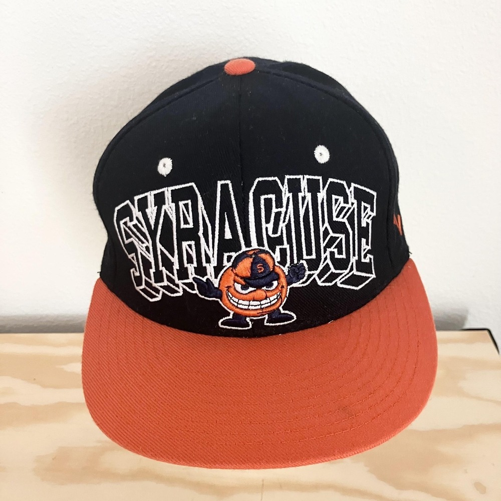 Syracuse Orange Hat Cap Snap Back Mens One Size Black NCAA Football‎ Zephyr